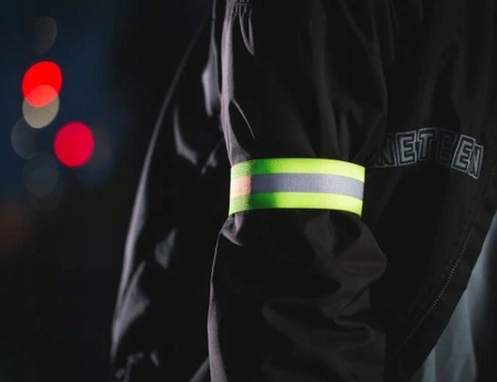 Elastyczna opaska odblaskowa na rzep BANDELASTIC,