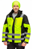 Ocieplana kurtka wysokiej widoczności wodoodporna odblaskowa CLASSIC-VIS OXFORD