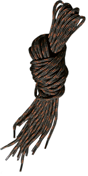 sznurowadła BR-LACE-T-O B 100CM czarno-brązowe