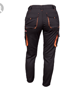 Spodnie robocze BHP damskie elastyczne do pasa FRAU-JOG