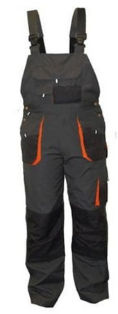 Spodnie ocieplane robocze szelki ogrodniczki CLASSIC OC