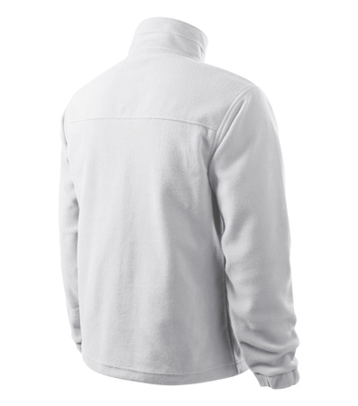 Bluza męska polar na zamek MALFINI JACKET 501 biały