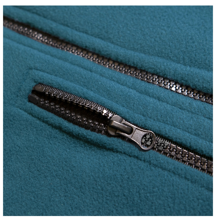 Bluza polar ciepły 360 g EFFECT petrol blue