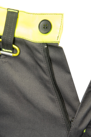 Spodnie robocze ostrzegawcze do pasa odblaskowe fluorescencyjne Polstar SEVEN KINGS FLASH A9SP