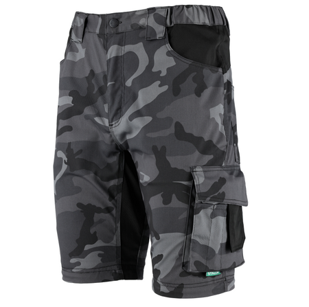 Spodnie robocze bojówki moro STALCO 2w1 odpinane nogawki S-421