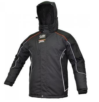 Ocieplana kurtka outdoor'owa wodoodporna bhp CLASSIC WIN LONG