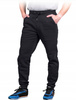 Spodnie dresowe JOGGER-PLUS duże rozmiary plus size czarne