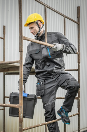 Spodnie robocze elastyczne ciemnoszare Hogert WURNITZ