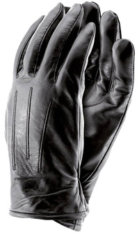 Rękawice ochronne ocieplane skórzane RLCOOLER czarne