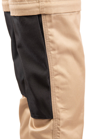 Spodnie robocze ochronne z odpinanymi nogawkami beżowe BRIXTON PRACTICAL APSP