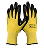 Rękawice robocze BHP powlekane prążkowane bardzo wytrzymałe nitrylem RIBBED