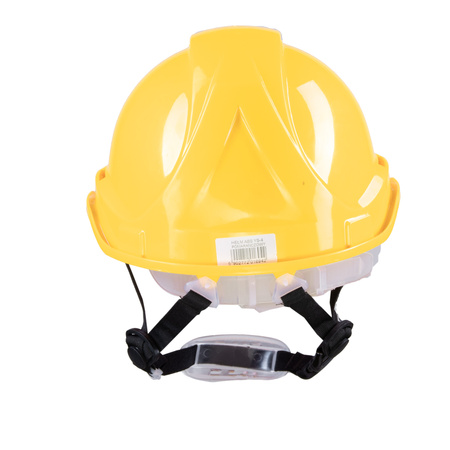 Kask ochronny hełm przemysłowy czteropunktowy podbródek ABS YS-4
