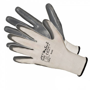 Rękawice robocze ochronne powlekane Nitrylem Art.Mas RNITG Kat.1