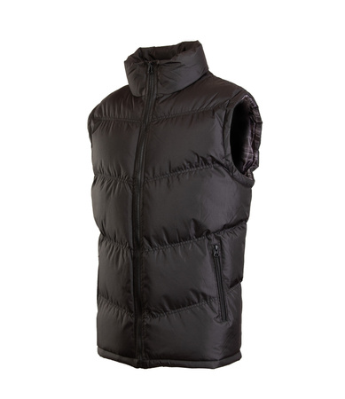 Bezrękawnik roboczy kamizelka ocieplana z pikowana SKAUT czarna