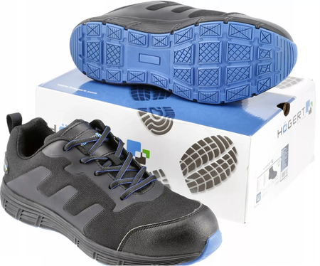 Buty obuwie półbuty robocze ochronne z podnoskiem antypoślizgowe bezpieczne HOGERT S1 HT5K505