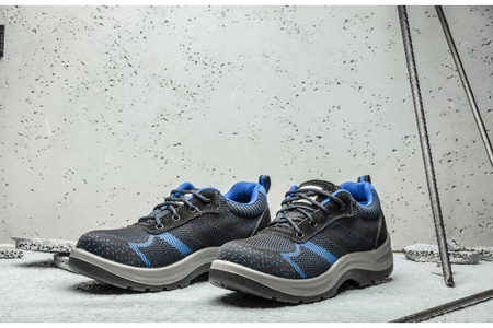 Buty obuwie półbuty robocze ochronne z podnoskiem antypoślizgowe bezpieczne HOGERT BILAU S1 HT5K503