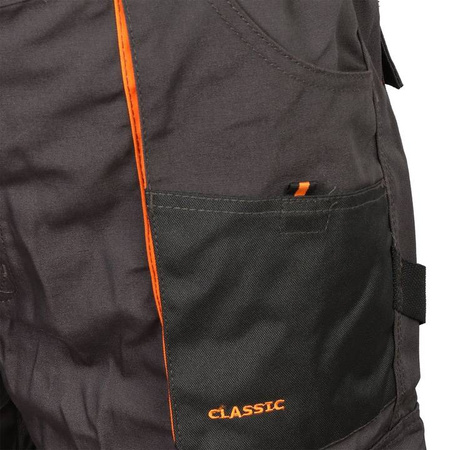 Spodnie robocze do pasa wzmacniane ochronne z kieszeniami Art.Mas CLASSIC