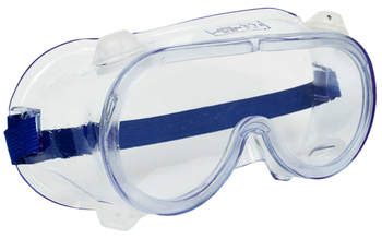 Gogle ochronne przeciwodpryskowe okulary ochronne wentylowane poliwęglanowa szybka wymienna ochrona oczu Art.Mas B403