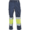 Spodnie robocze z odblaskiem granatowo/żółty HV CERVA BILBAO