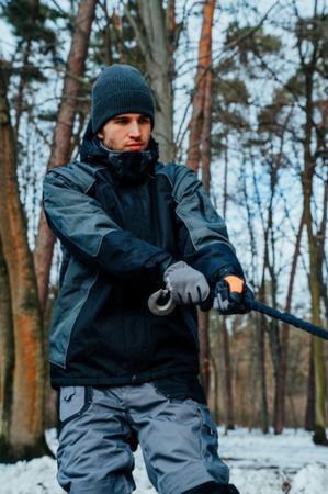 Kurtka robocza ocieplana zimowa bhp 2w1 wodoodporna STALCO PETER