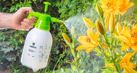 Opryskiwacz ciśnieniowy ręczny 2,5 bara VERTO 1 L