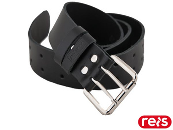 Pasek Reis do spodni skorzany 120 cm czarny
