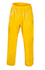 Spodnie wodoodporne przeciwdeszczowe deszczówki SPN żółte