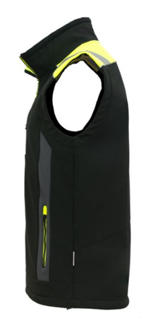 Bezrękawnik roboczy softshell CLASSWORK BZR odblaskowy