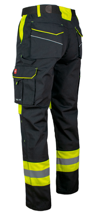 Spodnie robocze z odblaskiem ochronne do pasa CLASSIC-VIS