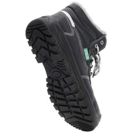 Buty wysokie ocieplane trzewiki BHP nadlany nosek na zimę STALCO SYBERIAN S3