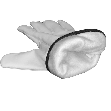 Rękawice ocieplane skórzane robocze ochronne wzmacniane z licowej skóry koziej Procera X-DRIVER WINTER