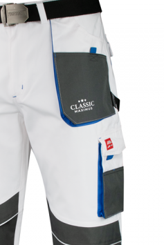 Spodnie robocze pas CLASSIC MAXIMUS White