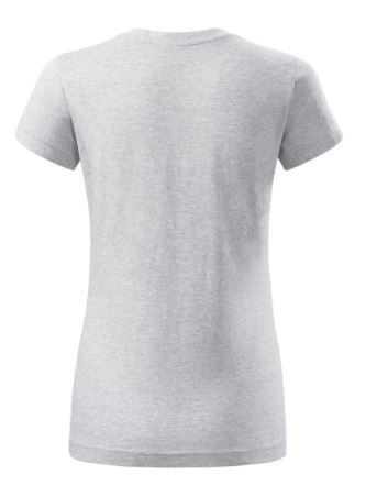 Koszulka robocza damska T-shirt damski Malfini ADLER BASIC jasnoszary melanż