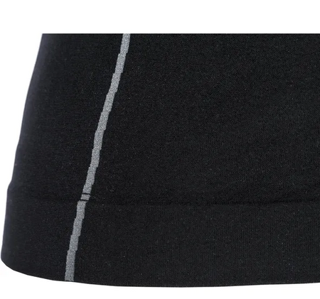 Koszulka termoaktywna bezszwowa długi rękaw, czarnaTechnical Kramp