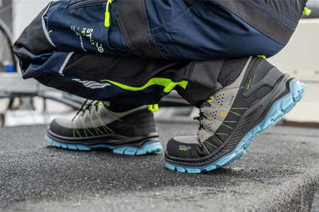 Buty robocze trzewiki BHP S3 lekkie z podnoskiem kompozytowym STALCO HEKTOR S3S