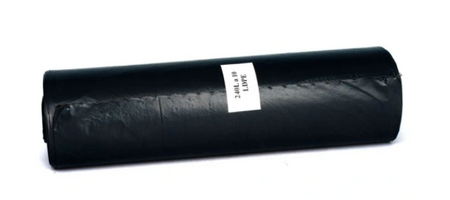 Ekologiczne worki na śmieci 240L worki foliowe na odpady z atestem higienicznym FOLIPAK LDPE czarne 10szt.