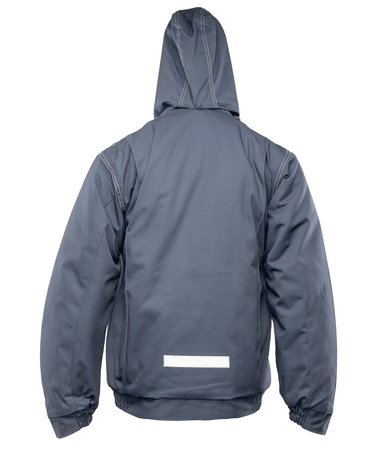 Kurtka zimowa ocieplana BRIXTON SNOW szara WYPRZEDAŻ