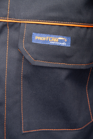 Bluza robocza dla spawaczy, antystatyczna, PROFFLAM ANTYSTATIC