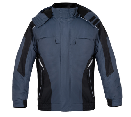 Kurtka zimowa robocza ocieplana polarem TERRA