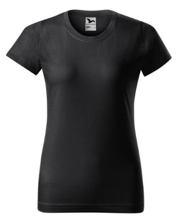 Koszulka robocza damska T-shirt damski Malfini ADLER BASIC ebony gray
