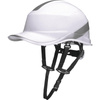 Kask ochronny hełm odblaskowy roboczy z ABS regulowany polamid ochrona głowy biały DELTA DIAMOND V UP white