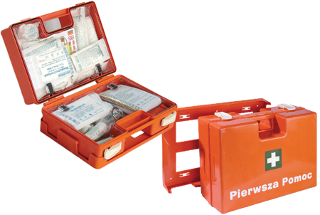 Apteczka zakładowa przenośna pierwszej pomocy P-10