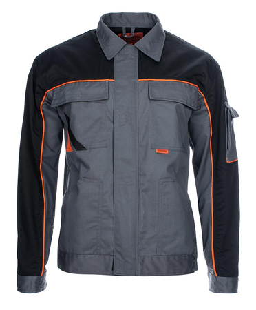 Bluza robocza kurtka ochronna BHP oddychająca szara Art.Mas PROFESSIONAL GREY