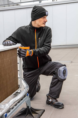 Plastikowe nakolanniki z wkładkami żelowymi ochraniacze na kolana NEOTools 97-536