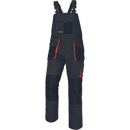 Spodnie ogrodniczki robocze mocne| EMERTON (granatowe)