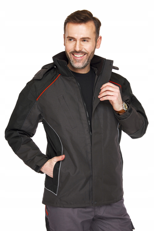 Ocieplana kurtka outdoor'owa wodoodporna bhp CLASSIC WIN LONG