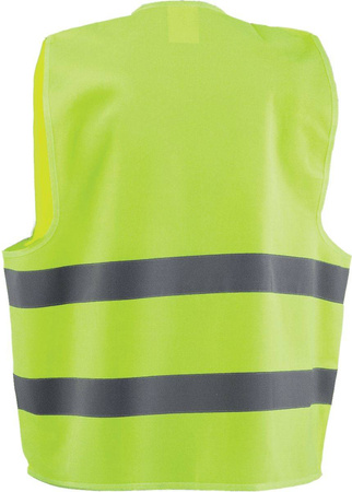 Siatkowa kamizelka ostrzegawcza odblaskowa ochronna lekka zapinana na rzep STALCO SHINE