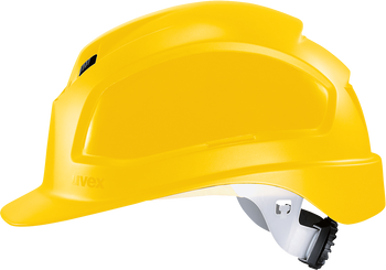 Kask ochronny hełm UVEX PHEOS B-WR żółty