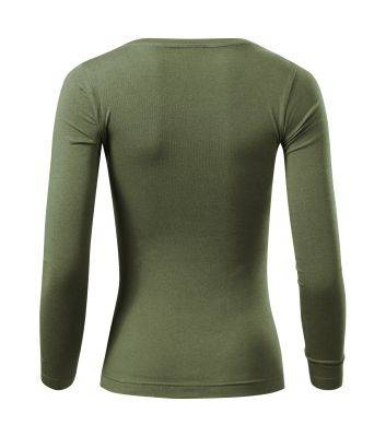 Koszulka damska z długim rękawem | FIT-T LS (khaki)