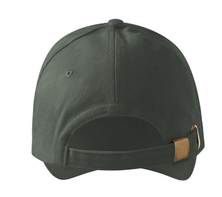 Czapka z daszkiem baseball SANDWICH khaki bawełniana